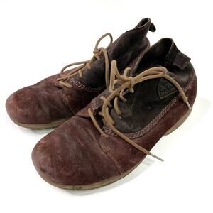 Sorel | Men's Brown Burgundy Leather Greely Ankle Boots Chukka Lace Up 10.5